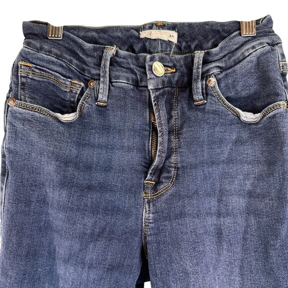 Good American Good Legs Raw Hem Jeans Size 0 / 25 - Picture 2 of 7